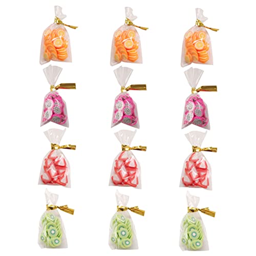 Sosoport 12Stücke Kleiner Snack Satz Lebensnahe Miniatur Lebensmittel für Puppenhaus Dekoration Sosoport 12Stücke Kleiner Snack Satz Lebensnahe Miniatur Lebensmittel für Puppenhaus Dekoration von Sosoport