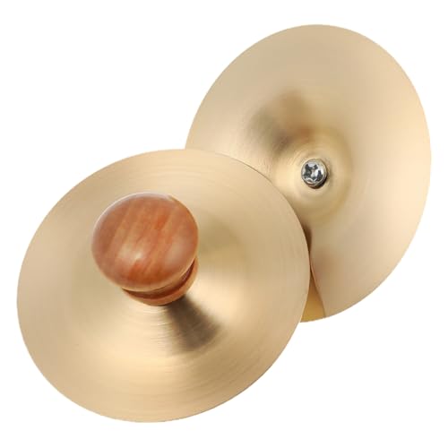 Sosoport 2 Stück Fingerzimbeln aus Percussion Instrument für Bauchtanz Kinderunterhaltung und Musikförderung für Tanzpartys und Eltern Junge Mädchen Interaktion von Sosoport