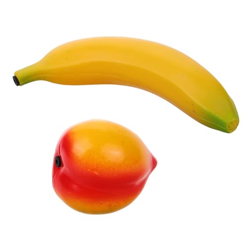 Sosoport 2 Stück Fruchtförmiges Shaker Instrument Teiliges für Frühe Bildung und Musikalisches Fördert Musikinteresse und Koordination von Sosoport