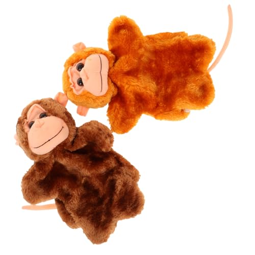Sosoport 2Stücke Handpuppen Interaktive DIY Handspielzeug für Fantasieaktivitäten Langlebige und Lebensechte Handpuppen für Eltern Sosoport 2Stücke Handpuppen Interaktive DIY Handspielzeug für Fantasieaktivitäten Langlebige und Lebensechte Handpuppen für Eltern von Sosoport