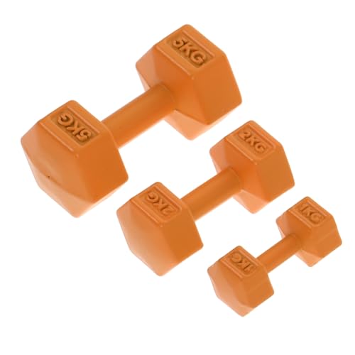 3 Stück Mini Hanteln Simulationshanteln Rollenspiel Trainingsgeräte Kunststoff Trainingshantel Miniatur Hantelszenen Puppenhaus Puppenhaus Ornament Winzige Hanteln Orange 3 Stück Mini Hanteln Simulationshanteln Rollenspiel Trainingsgeräte Kunststoff Trainingshantel Miniatur Hantelszenen Puppenhaus Puppenhaus Ornament Winzige Hanteln Orange von Sosoport