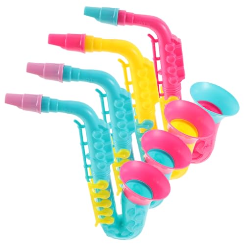 4Stücke Teiliges Saxophon für Musikinstrument Leicht und Tragbar für Kreative Spielstunden und für Jungen 4Stücke Teiliges Saxophon für Musikinstrument Leicht und Tragbar für Kreative Spielstunden und für Jungen von Sosoport