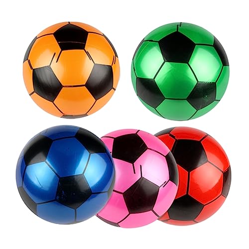 5Stücke Luftgefüllte Fußballspielzeuge Interaktive Gummibälle für Outdoor Sport und Farben Zufällig Ausgewählt Ballspiele Drinnen und Draußen 5Stücke Luftgefüllte Fußballspielzeuge Interaktive Gummibälle für Outdoor Sport und Farben Zufällig Ausgewählt Ballspiele Drinnen und Draußen von Sosoport