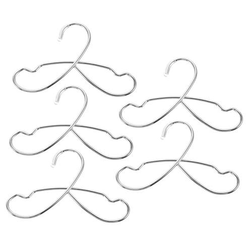 5Stücke Puppenkleiderbügel für Bjd Puppenbekleidung Spielzeugzubehör für Puppenschränke und Aufbewahrung 5Stücke Puppenkleiderbügel für Bjd Puppenbekleidung Spielzeugzubehör für Puppenschränke und Aufbewahrung von Sosoport