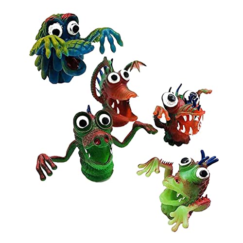 5Stücke Teiliges Silikon Fingerpuppen Set für Lustige Tier Fingerpuppen für Rollenspiele und Kreative Spielzeiten für Zuhause Schule und Kindergarten 5Stücke Teiliges Silikon Fingerpuppen Set für Lustige Tier Fingerpuppen für Rollenspiele und Kreative Spielzeiten für Zuhause Schule und Kindergarten von Sosoport