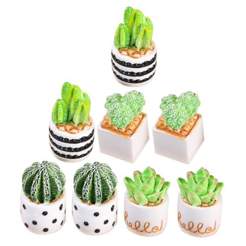 8 Stück Mini Bonsai Pflanzen Künstliche Topfpflanzen für Puppenhaus Miniaturgarten Dekorative Pflanzen für Sandtisch Modelle Landschaftsdesign 8 Stück Mini Bonsai Pflanzen Künstliche Topfpflanzen für Puppenhaus Miniaturgarten Dekorative Pflanzen für Sandtisch Modelle Landschaftsdesign von Sosoport