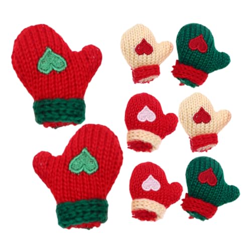 8 Teiliges Weihnachtshandschuh Zubehör Ornamente Finger Weihnachtsbaum Hängende Fäustlinge Dekorationen Kleine Puppenhaus Feiertagshandschuhe Miniatur Strümpfe 8 Teiliges Weihnachtshandschuh Zubehör Ornamente Finger Weihnachtsbaum Hängende Fäustlinge Dekorationen Kleine Puppenhaus Feiertagshandschuhe Miniatur Strümpfe von Sosoport