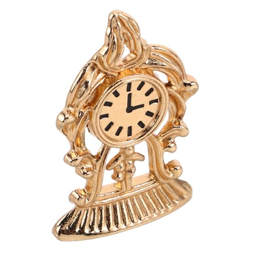Antikes Uhrenmodell Winzige Uhr Vintage Miniuhr Kleines Puppenhaus Zubehör Modell Puppenstubentisch Dollhouse Decor Puppenhaus-Vintage-Uhr Kleine Tischuhren Legierung Golden Antikes Uhrenmodell Winzige Uhr Vintage Miniuhr Kleines Puppenhaus Zubehör Modell Puppenstubentisch Dollhouse Decor Puppenhaus-Vintage-Uhr Kleine Tischuhren Legierung Golden von Sosoport