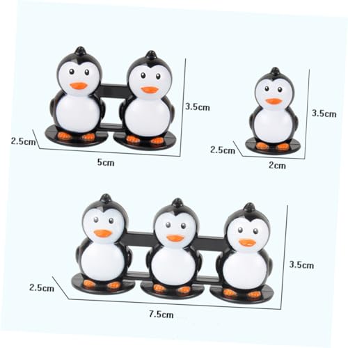 Balance Pinguine Wippe Interaktives Geschicklichkeitsspiel für Fördert Balance und Hebelwirkung Langlebiges und Sicheres Kunststoffmaterial für Kreative von Sosoport