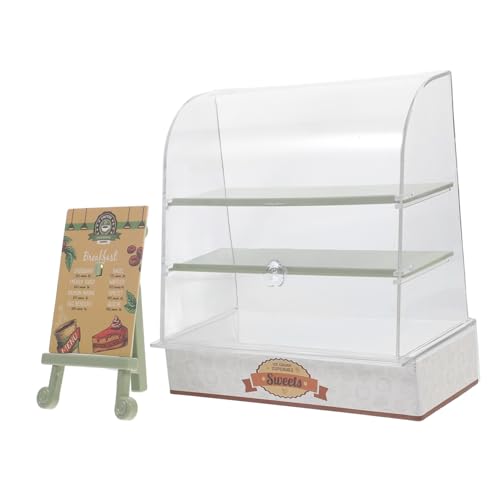 Cake Cabinet für Puppenhaus Dessertregal für Mini Hausdekoration für Puppenhausmöbel und Kreative Szenerien Perfektes Zubehör für Ihre Spielzeugküche Cake Cabinet für Puppenhaus Dessertregal für Mini Hausdekoration für Puppenhausmöbel und Kreative Szenerien Perfektes Zubehör für Ihre Spielzeugküche von Sosoport