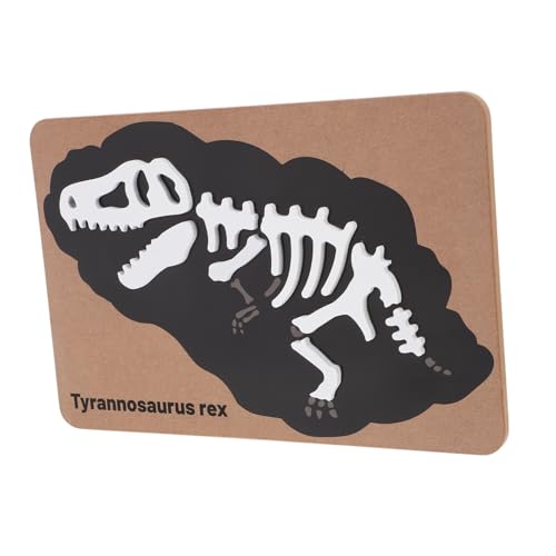 Dinosaurier Skelett Puzzle aus Holz für Jahre Lernspielzeug Kognitiven Fähigkeiten Fossil für Vorschule und Kreative Dinosaurier Skelett Puzzle aus Holz für Jahre Lernspielzeug Kognitiven Fähigkeiten Fossil für Vorschule und Kreative von Sosoport