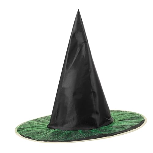 Halloween Hexenhut aus Oxford Faltbarer Strapazierfähiger Kostümhut für Damen und Herren für Halloween Cosplay Partys und Bühnenaufführungen Halloween Hexenhut aus Oxford Faltbarer Strapazierfähiger Kostümhut für Damen und Herren für Halloween Cosplay Partys und Bühnenaufführungen von Sosoport