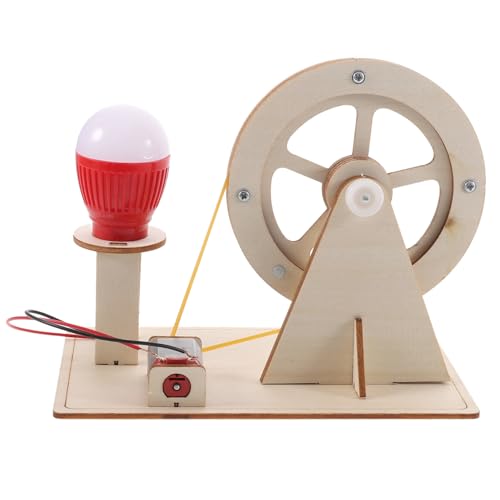 Holz Handkurbel Generator DIY Bausatz für Experimentelles Lernspielzeug Kreativität Sicher und Langlebig für Spannende Physik Experimente und Erfindungen Holz Handkurbel Generator DIY Bausatz für Experimentelles Lernspielzeug Kreativität Sicher und Langlebig für Spannende Physik Experimente und Erfindungen von Sosoport