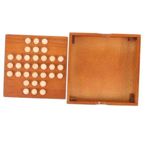 Holzspielzeug Schachspiel Klassisches Intelligenzspiel für Familien Freunde für Fördert Logisches Geduld Perfektes Holzspielzeug Schachspiel Klassisches Intelligenzspiel für Familien Freunde für Fördert Logisches Geduld Perfektes von Sosoport