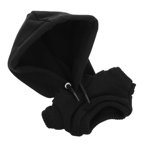 Kapuzenpullover Für Puppen Puppen-Hoodie 1/12 Puppenkleidung Puppe Miniatur Kapuzenpullover Puppenversorgung Kleiner Süßer Kapuzenpullover Winzige Hoodie-Dekoration Schwarz Stoff Kapuzenpullover Für Puppen Puppen-Hoodie 1/12 Puppenkleidung Puppe Miniatur Kapuzenpullover Puppenversorgung Kleiner Süßer Kapuzenpullover Winzige Hoodie-Dekoration Schwarz Stoff von Sosoport