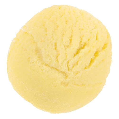 Künstliche Eiscreme Kugel Realistisches Dessert für Fotografie für Zuhause Cake Shops und Partys Langlebig und Farbenfroh von Sosoport