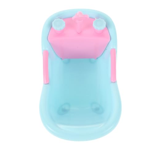 Sosoport Kleiner Puppenbadewanne Tragbare Miniatur Badewanne für Puppenhaus Badezimmer Realistische Puppenhaus Bademiniatur Leicht zu Transportieren Zubehör für Kreative Spielwelten Sosoport Kleiner Puppenbadewanne Tragbare Miniatur Badewanne für Puppenhaus Badezimmer Realistische Puppenhaus Bademiniatur Leicht zu Transportieren Zubehör für Kreative Spielwelten von Sosoport