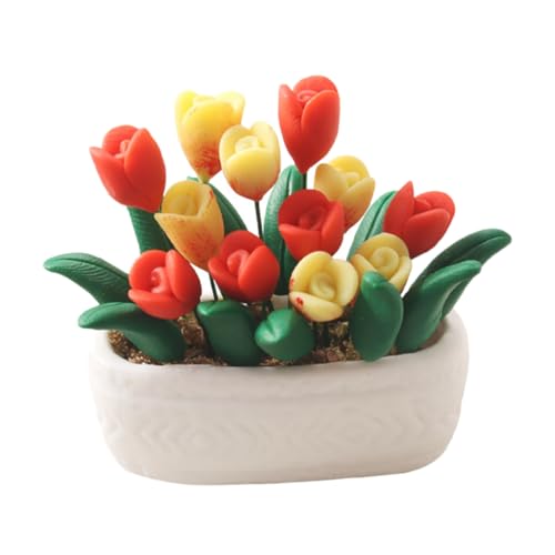 Mini-tulpentopf Miniaturen Puppe Rosa Blume Winzig Simulation Neu Klein Hütte Szene Pflanzen Artikel Anlage Garten Eingetopft Deko Mini-Haus-landschaftsstütze Plastik Bunt Mini-tulpentopf Miniaturen Puppe Rosa Blume Winzig Simulation Neu Klein Hütte Szene Pflanzen Artikel Anlage Garten Eingetopft Deko Mini-Haus-landschaftsstütze Plastik Bunt von Sosoport