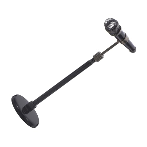 Retro für Puppenhäuser Einstellbares Mikrofon für Fantasievolles Langlebig und Vielseitig Sammelaccessoire Retro für Puppenhäuser Einstellbares Mikrofon für Fantasievolles Langlebig und Vielseitig Sammelaccessoire von Sosoport