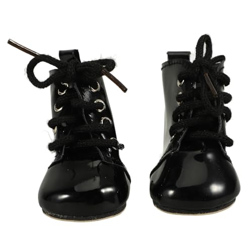 Sosoport 1 Paar Puppen PU Stiefel Schuhe für Puppen Leicht und Langlebig Puppenaccessoires für Kreative Spielwelten Sosoport 1 Paar Puppen PU Stiefel Schuhe für Puppen Leicht und Langlebig Puppenaccessoires für Kreative Spielwelten von Sosoport