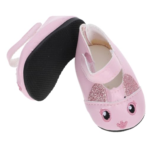 Sosoport 1 Paar Puppenschuhe Babypuppe Puppenspielzeug Miniaturschuhe Verzierungen Stoffschuhe Exquisite Mini Schuhe Mini Schuhe Mini Hausschuhe Ornamente Stoff Miniatur von Sosoport