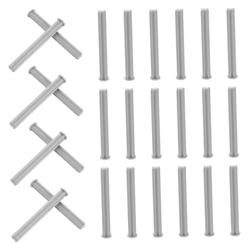 Sosoport 1 Packung Bausteinteile Baustein Ersatzachse Bausteinglied Bausteinwelle Bausteinkomponenten Bausteinachse Lernspielzeug Grau Kunststoff von Sosoport
