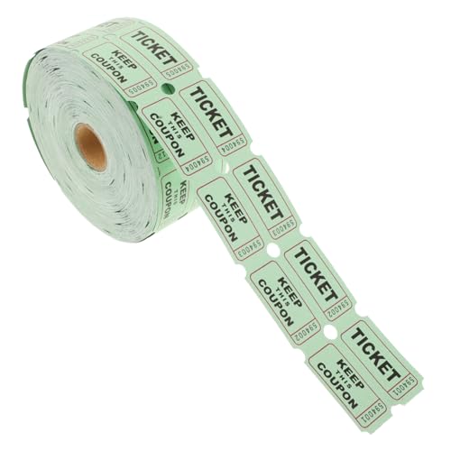Sosoport 1 Rolle Grünen Tombola Tickets für Erwachsene Vielseitige für Konzerte Partys und Gewinnspiele Lösung für Veranstaltungen und Spiele Sosoport 1 Rolle Grünen Tombola Tickets für Erwachsene Vielseitige für Konzerte Partys und Gewinnspiele Lösung für Veranstaltungen und Spiele von Sosoport