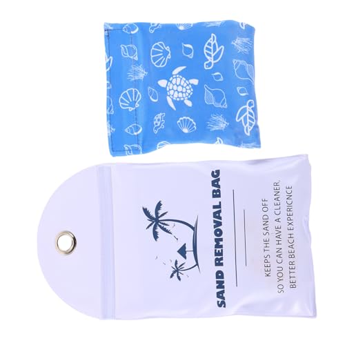 Sosoport 1 Sätze Sandsäcke entfernen Accessoires für den Strandtag Strand-Essentials Sandentferner Sandentfernerbeutel Strand Essentials für den Urlaub Strand muss haben PVC Sosoport 1 Sätze Sandsäcke entfernen Accessoires für den Strandtag Strand-Essentials Sandentferner Sandentfernerbeutel Strand Essentials für den Urlaub Strand muss haben PVC von Sosoport