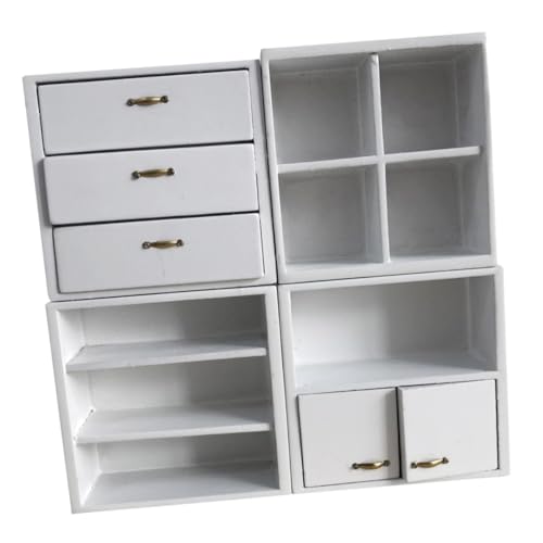 Sosoport 1 Satz 4 Stück Mini-möbel Puppenhausmöbel 1:12 Haushaltsverzierung 1/12 Hausmodell Puppenhaus Minischrank Puppenhaus Miniaturschrank Mini -heimmöbel Hölzern Weiß Sosoport 1 Satz 4 Stück Mini-möbel Puppenhausmöbel 1:12 Haushaltsverzierung 1/12 Hausmodell Puppenhaus Minischrank Puppenhaus Miniaturschrank Mini -heimmöbel Hölzern Weiß von Sosoport