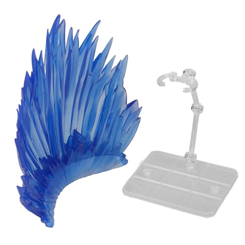 Sosoport 1 Satz Action Figures Display Halter mit Spezialeffekten Transparentes Zubehör für Modelle für Sammlerstücke und Anime Displays Gestaltete Effekte zur Präsentation von Sosoport