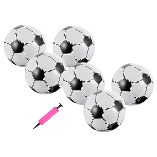 Sosoport 1 Satz Aufblasbares Fußballspielzeug Luftballons Strand Form Im Freien Wasserball Aufblasbarer Sportball Aufblasbare Sportbälle Kugel Aufblasbar Schwimmbecken Pvc Zufällige Farbe Sosoport 1 Satz Aufblasbares Fußballspielzeug Luftballons Strand Form Im Freien Wasserball Aufblasbarer Sportball Aufblasbare Sportbälle Kugel Aufblasbar Schwimmbecken Pvc Zufällige Farbe von Sosoport