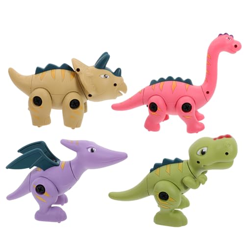 Sosoport 1 Satz DIY Dinosaurier Teilig Zerlegbar aus Pädagogisches für Fördert Kreativität und für Zuhause und Spielzimmer von Sosoport