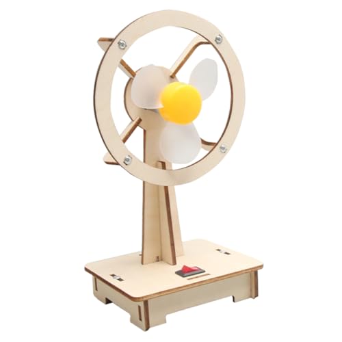 Sosoport 1 Satz DIY Windfan Bastelset für Elektrischer Bausatz Lernspielzeug für Experimente Kreativität und Wissenschaft für Jungen Selberbauen Sosoport 1 Satz DIY Windfan Bastelset für Elektrischer Bausatz Lernspielzeug für Experimente Kreativität und Wissenschaft für Jungen Selberbauen von Sosoport