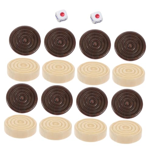 Sosoport 1 Satz Dame-zubehör Runde Dame Spielmarker Aus Holz Spielset Aus Holz Holzspielzeug Zubehör Für Brettspiele Brettspiele Für Den Familienabend Hölzern Sosoport 1 Satz Dame-zubehör Runde Dame Spielmarker Aus Holz Spielset Aus Holz Holzspielzeug Zubehör Für Brettspiele Brettspiele Für Den Familienabend Hölzern von Sosoport