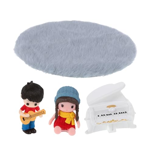 Sosoport Wohnkultur Puppenhaus Miniatur Musik Note Statue Für Büro von Sosoport