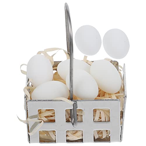 Sosoport 1 Satz Ei-Miniatur für kinderspielzeug spielsachen Simulation küchendekoration klein Eier Mini-Ei-Modelle Mini-Ei-Dekore für die Küche Mini -Ornamente Harz Sosoport 1 Satz Ei-Miniatur für kinderspielzeug spielsachen Simulation küchendekoration klein Eier Mini-Ei-Modelle Mini-Ei-Dekore für die Küche Mini -Ornamente Harz von Sosoport