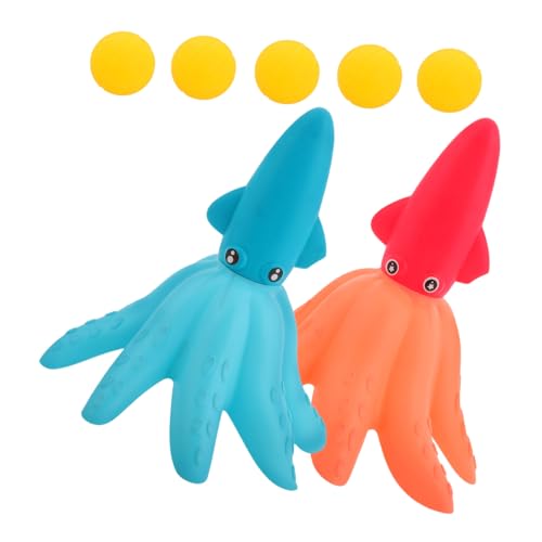 Sosoport 1 Satz Fang-Wurf- Spiele außerhalb Outdoor-Spiele für Außenspiele für Pop-and-Catch-Ball-Spiel Pop-and-Catch-Spiel Oktopus Plastik von Sosoport