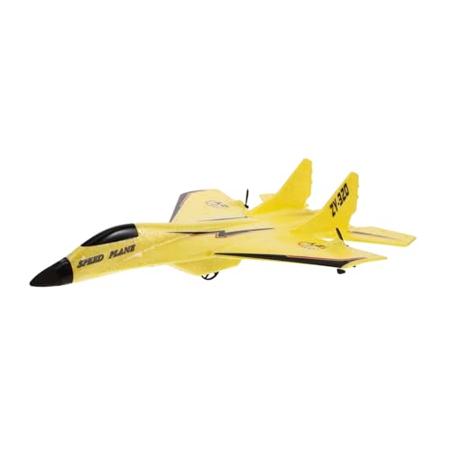 Sosoport 1 Satz Ferngesteuertes Flugzeug mit LED Lichtern Elektrische Glider für Außenbereich USB Wiederaufladbar für Anfänger Gelbes Design Aufregendes Flugerlebnis Sosoport 1 Satz Ferngesteuertes Flugzeug mit LED Lichtern Elektrische Glider für Außenbereich USB Wiederaufladbar für Anfänger Gelbes Design Aufregendes Flugerlebnis von Sosoport