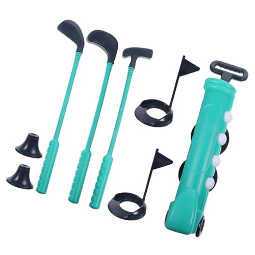 Sosoport 1 Satz Golfspielzeug Lernspielzeug für im Freien Golf -Golfschläger Golfschläger für Golf-Kinderputter Golf Clubs Plastik Blau von Sosoport