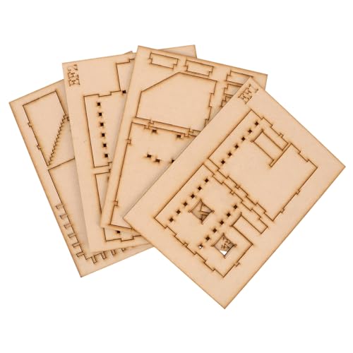 Sosoport 1 Satz Holz Puzzle Modell Mittleres Gebäude DIY Bastelset Handgefertigtes Holzmodell mit Einzigartigem Architekturdesign im Mittleren für Kreative Bastler und Dekoratives Sosoport 1 Satz Holz Puzzle Modell Mittleres Gebäude DIY Bastelset Handgefertigtes Holzmodell mit Einzigartigem Architekturdesign im Mittleren für Kreative Bastler und Dekoratives von Sosoport