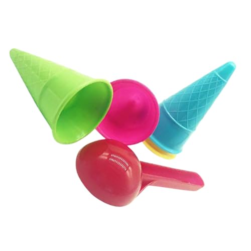 Sosoport 1 Satz Ice Cream Tasse Lustiges Eistüten und Schaufel Partygeschenk Outdoor-Strandspielzeug Kinderlöffel Strandsandspielzeug für pp Sosoport 1 Satz Ice Cream Tasse Lustiges Eistüten und Schaufel Partygeschenk Outdoor-Strandspielzeug Kinderlöffel Strandsandspielzeug für pp von Sosoport