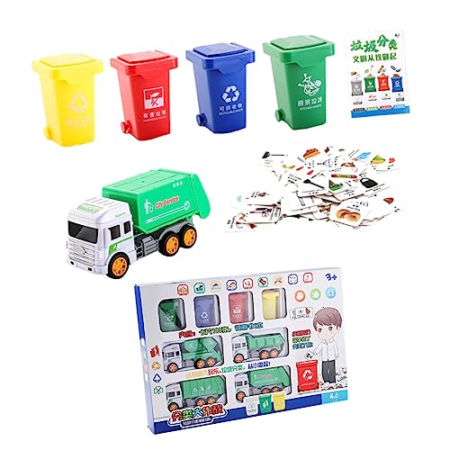 Sosoport 1 Satz Kategorie Spielzeugautos Mülleimer Müllsortierer Spielset Müllwagen Pädagogisches Müllwagen Kinderspielzeug Zum Sortieren Von Müll Papier Sosoport 1 Satz Kategorie Spielzeugautos Mülleimer Müllsortierer Spielset Müllwagen Pädagogisches Müllwagen Kinderspielzeug Zum Sortieren Von Müll Papier von Sosoport