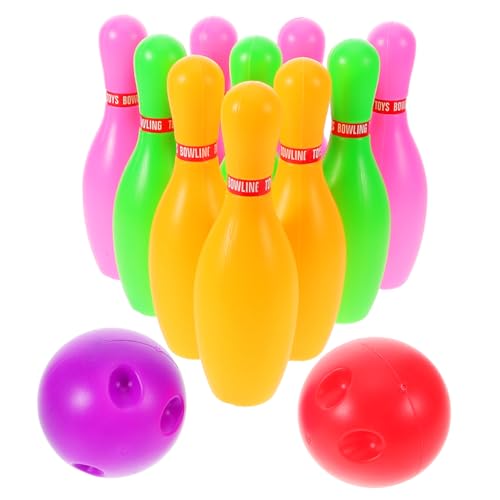Sosoport 1 Satz Kegelspiel Set für Interaktives Bowling Set aus Hochwertigem für Drinnen und Draußen Fördert Motorik und Koordination Geburtstagsfeiern und Familienaktivitäten Sosoport 1 Satz Kegelspiel Set für Interaktives Bowling Set aus Hochwertigem für Drinnen und Draußen Fördert Motorik und Koordination Geburtstagsfeiern und Familienaktivitäten von Sosoport