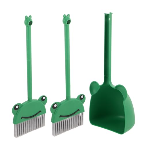 Sosoport 1 Satz Kehrschaufel für Kleinkind Besen Kinderbesen Besen für Kleiner Besen und Kehrschaufel kleine Helferreinigungswerkzeuge süßer Besen Kehrbesen Plastik Green Sosoport 1 Satz Kehrschaufel für Kleinkind Besen Kinderbesen Besen für Kleiner Besen und Kehrschaufel kleine Helferreinigungswerkzeuge süßer Besen Kehrbesen Plastik Green von Sosoport