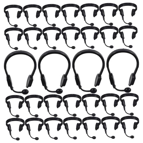 Sosoport 1 Satz Kleine Gelbe Enten Kopfhörer Puppenhaus Puppen Mini Headset Miniatur Headset Puppen Headset Requisiten Puppenkostüm Zubehör Puppenhandwerk Headset Dekorationen von Sosoport
