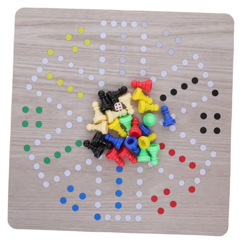 Sosoport 1 Satz Ludo Schachbretter Schachspiel tragbares Schach Gummi Sosoport 1 Satz Ludo Schachbretter Schachspiel tragbares Schach Gummi von Sosoport
