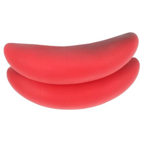 Sosoport 1 Satz Lustige Cosplay Lippenrequisite Exaggerierte Rote Lippen für Karneval April Fool's Day Partys und Clown für Auftritte und Spaß mit Freunden Sosoport 1 Satz Lustige Cosplay Lippenrequisite Exaggerierte Rote Lippen für Karneval April Fool's Day Partys und Clown für Auftritte und Spaß mit Freunden von Sosoport