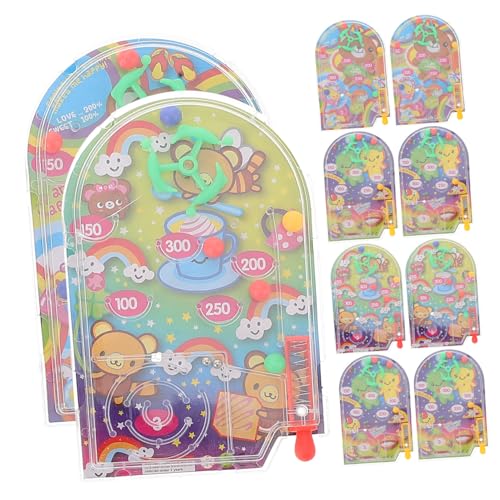 Sosoport 1 Satz Marmorkugelplattenspielzeug Flipper- Flipper Für Winzige Spielsachen Spiel Für Flipperautomat Für Plastik 10 Stück Sosoport 1 Satz Marmorkugelplattenspielzeug Flipper- Flipper Für Winzige Spielsachen Spiel Für Flipperautomat Für Plastik 10 Stück von Sosoport