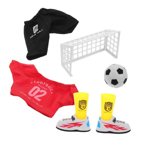 Sosoport 1 Satz Mini-fingerfußball Desktop-fußballspielzeug Finger Fußball Fingerfußballspiel Mini Kid Educational Foosball Desktop-sportspielzeug Rot Plastik Sosoport 1 Satz Mini-fingerfußball Desktop-fußballspielzeug Finger Fußball Fingerfußballspiel Mini Kid Educational Foosball Desktop-sportspielzeug Rot Plastik von Sosoport