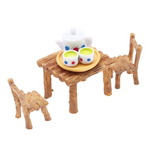 Sosoport 1 Satz Miniatur-teeservice Mini-teegeschirr Zum Basteln Puppenmöbel Aus Holz Mini-wohnkultur Miniatur-stuhltisch Modell Zum Modellieren Von Teegeschirr Teegeschirr-Handwerk Plastik Sosoport 1 Satz Miniatur-teeservice Mini-teegeschirr Zum Basteln Puppenmöbel Aus Holz Mini-wohnkultur Miniatur-stuhltisch Modell Zum Modellieren Von Teegeschirr Teegeschirr-Handwerk Plastik von Sosoport